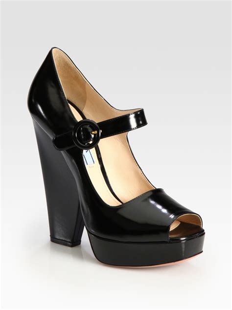 prada mary jane shoes|high heel mary jane shoes.